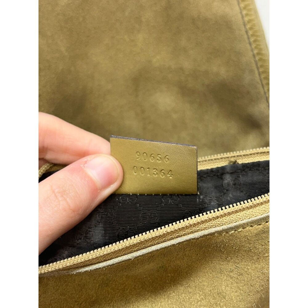 GUCCI* Leather tote bag - Picture 10 of 10